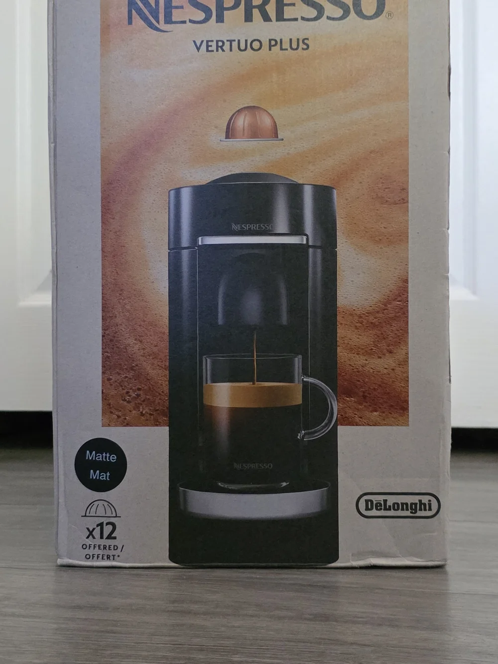 Nespresso Vertuo Plus by DeLonghi - Black